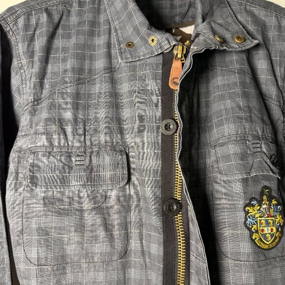 Canterbury of New Zealand (Rugby Brand) Jacket, Size Large, Snap and Zip Closure - Picture 6 of 16